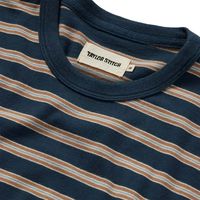 The Organic Cotton Tee in Deep Sea Stripe from Taylor StitchInspired & Designed in California. Men’s shirting, outerwear, denim, and basics responsibly built for the long haul. New products released every week for pre-sale in the Workshop, with Essentials and Favorites in stock all-year-round. Established 2008. Shop Taylor Stitch Clothing.