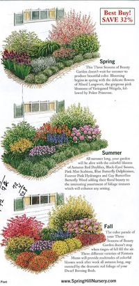 rtfgvb This week I am featuring a made-to-order garden from Spring Hill Nurseries. For those of you that are not confident in your planning skills, this nursery has a handful of pre-planned, ready to plant gardens. This one is nice because it is planned for waves of color in every season. I ordered this garden […]