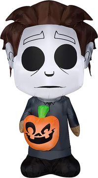 Airblown Michael Myers w/Jack o Lantern