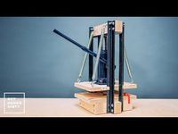 How to Make an Hydraulic Press for Paper // Emboss and Print - YouTube