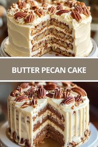 Butter Pecan Cake