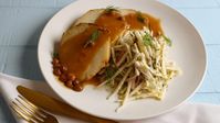 Celeriac   Germany; Celeriac Sauerbraten and Slaw - Gusto TV