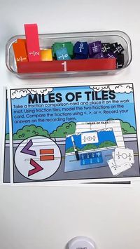 15 different stations on fractions for each grade level third, fourth, and fifth. Great hands on learning for fractions in this post.