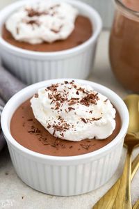 This silky smooth Chocolate Mousse is made with only four ingredients and three simple steps - you won't believe how easy it is!