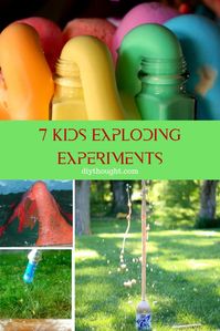 7 Kids Exploding Experiments - diy Thought