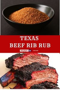 The best smoked beef ribs start with the right rub. This Texas Beef Rib Rub has the perfect balance of savory and spice, and it's so easy to make!