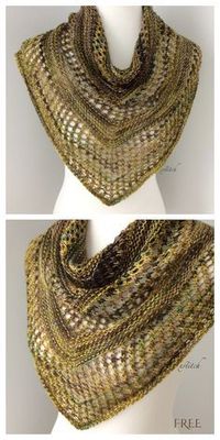 Reyna Shawl Free Knitting Pattern