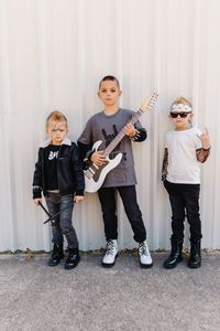 Kids halloween rockstar costume