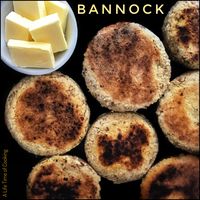 Bannock | Scottish Girdle/ Griddle Oatcakes