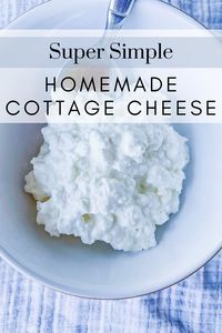 How to Make Homemade Cottage Cheese – Only Three Ingredients! - Quail Creek Homestead