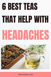 These herbal teas are readily available in stores and can also be made from scratch at home. They are also safe to consume unless you are allergic to the ingredients. In that case, you can try out a different type of tea. Here are 6 teas that are good for your headache!