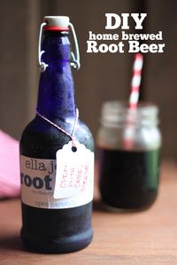 Stir and Scribble: DIY | Home-brewed Root Beer, im not one for soda, but homemade root beer sounds awesome! and my husband would love it!