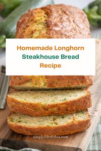 Indulge in the irresistible with our homemade Longhorn Steakhouse bread recipe! 🍞✨ Recreate the famous restaurant's delicious bread right in your kitchen.