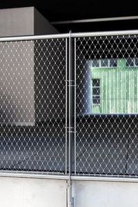 Webnet stainless steel mesh as a railing for outdoor balconies and stairs