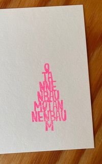 O TANNENBAUM O TANNENBAUM ohrwurm weihnachtsstempel in aineolleoile-typo weihnachtslied liedtext oh tannenbaum für weihnachtskarte - Etsy.de