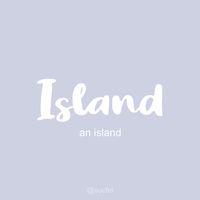 an island