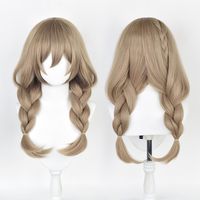 Transform your look with the Genshin Impact Lisa Cosplay Wig. Made from quality synthetic fibers, this vibrant wig is sure to bring style and sophistication to any outfit. Its adjustable cap ensures comfort while its realistic design will help you channel your character's look. Specifications: Material: High Temperature Fiber Package included: Wig