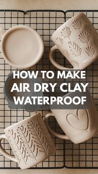 Making DIY crafts with air-dry clay can be frustrating when it’s not waterproof, especially for projects with kids. Learn an easy way to seal your creations and keep them durable. Save this pin for simple tips that make crafting more fun and worry-free!