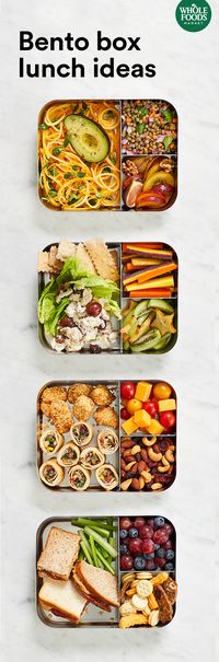 Can't settle on one thing for lunch? There's a solution for that... Have all the things! Get the scoop on 5 simple bento box combinations that'll take lunchtime to the next level.