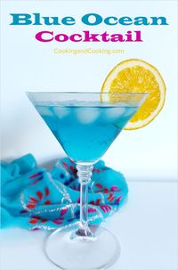 Blue Ocean Cocktail Recipe