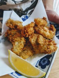 Panko Breaded and Fried Oysters - The Japanese Kitchen