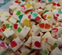 Easy and cheap jelly nougat candy tutorial