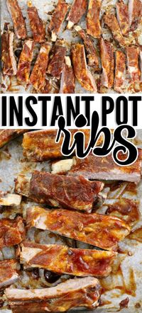 INSTANT POT RIBS RECIPE