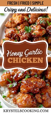 Try our Easy Crispy Honey Garlic Chicken recipe for a delicious Chinese dish that’s simple to prepare on the stovetop with soy sauce and honey.