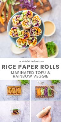 These rice paper rolls are loaded with colourful plant based goodness. Completely flexible, you can change up the fillings. A great gluten free alternative to lunch box sandwiches.