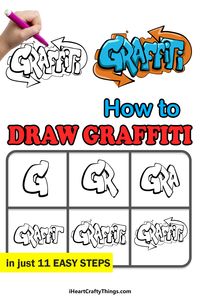 Graffiti Drawing - How To Draw Graffiti Step By Step