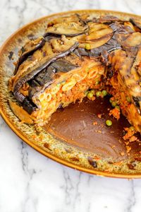 Eggplant Timbale-Timballo di Melanzane