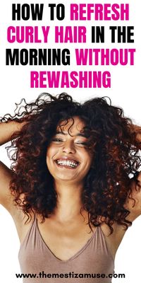 Wake up with refreshed, revived curls every morning with these expert-approved techniques. Learn how to extend the life of your hairstyle and keep your curls looking their best between washes. Explore the best products and methods for reviving limp, frizzy curls, including tips for refreshing after sleeping on your hair.