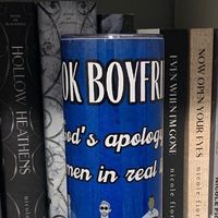 11 likes, 4 comments - crafty.elise on June 4, 2024: "✨ God’s Apology ✨ Book Boyfriends: God’s apology for men in real life. This 20 Oz tumbler is available in my shop! There’s also a bookmark with the same design 🖤 Swipe to get a closer look 🤩 Grab yours now 👉🏽 www.craftyelise.com or click on the link in my bio! 💌 If you are subscribed to my newsletter, be sure to check it out. I sent June’s Exclussive Offer and a few other surprised 😘 💭 Tell me some of your favorite book boyfrie