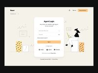 Login UI by DStudio® on Dribbble