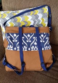 Cruise-y Cooper tote by Erin #sewing