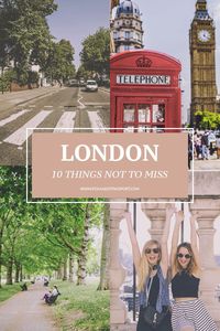 Don't miss these 10 things to do in London, England! #london #thingstodoinlondon #england