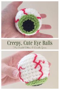 Halloween Eyeball Crochet Patterns - DIY Magazine