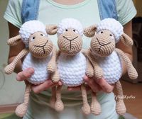 Leithygurumi: Amigurumi Lovely Sheep Free English Pattern