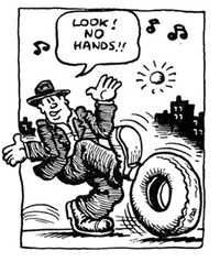 Bo Bo Bolinski from Uneeda Comix by Robert #Crumb #underground #comics