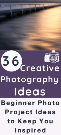 If you are looking for creative photography inspiration you are in the right place! We have 36 creative photography ideas for beginners. Creative photography projects are a great way to find inspiration, explore new techniques and capture incredible photos. Each project has different creative photo ideas to inspire your creativity and take your photography to the next level!