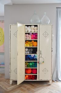 yarn storage.