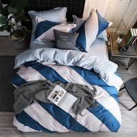 3/4Pcs Bedding Set ExquisiteFiber Winter Thickening Bed Linens Duvet Cover Sets - 1M