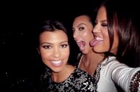 Kourtney, Kim and Khloe.