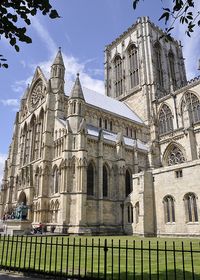 //The remarkable York Minster is the largest medieval cathedral in all of Northern Europe, and one of the world's most beautiful Gothic buildings... Read more: http://www.lonelyplanet.com/england/yorkshire/york/sights/religious/york-minster#ixzz3QnA1wEXo