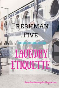 A lot of people don't realize it, but doing laundry in college is different than being at home!