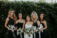 This bride and her bridesmaids looked beautiful on her wedding day. Gorgeous airbrush makeup for this beauties done by the Veil of Grace Team for her special wedding day! #Bridalmakeup #Beautymakeup #Weddingmakeup #Glamorous #Makeup #Lashes #airbrushmakeup #bridal  #wedding #bridetobe #bride #weddingday  #losangeleswedding #LAwedding #southercaliforniawedding  #socalwedding #veilofgrace #bridesmaids