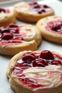 Easy Cream Cheese Cherry Danishes !!