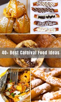 42 Carnival Foods (Fried Cheesecake Recipe & More)