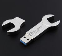 $5.99 - Custom Logo Metal Wrench & Beer Opener Usb 2.0 3.0 Memory Stick Pen Flash Drive #ebay #Electronics