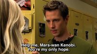 STAR MARS- LOGAN STRIKES BACK -  yes that was cheesey. but I still like veronica mars.